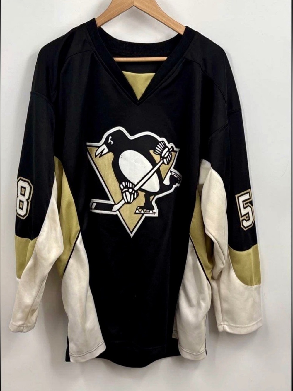 Kris Letang Signed  NHL Hockey Pittsburgh Penguins Jersey W/COA Hockey Jersey